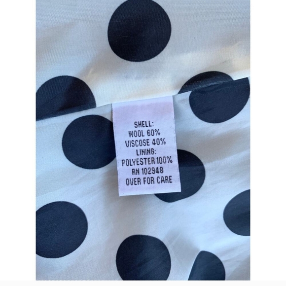 Tulle Double breasted Pea coat - Picture 6 of 6